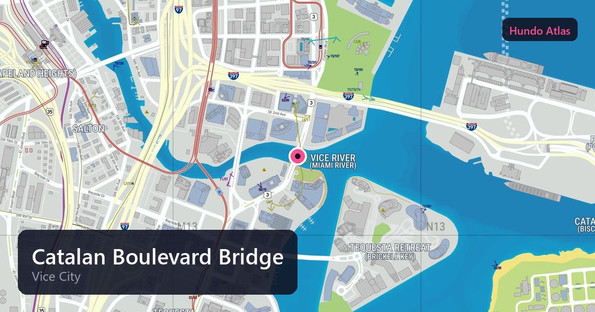 Catalan Boulevard Bridge