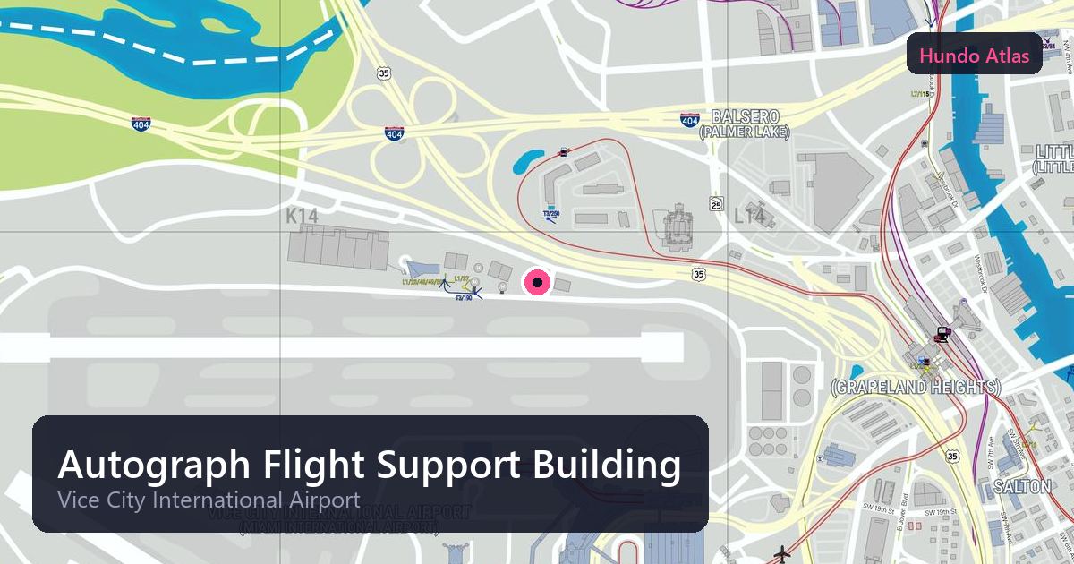 Autograph Flight Support Building