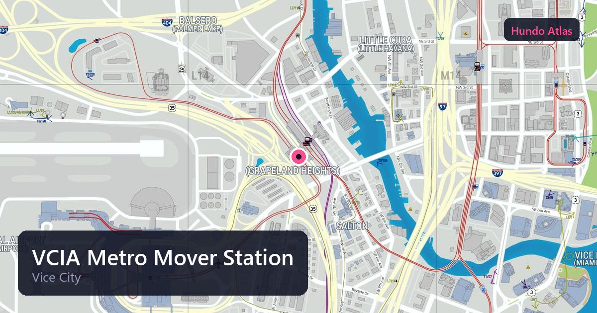 VCIA Metro Mover Station
