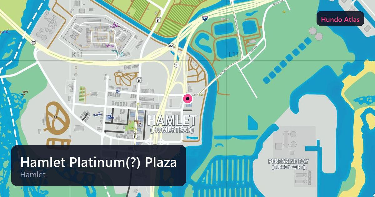 Hamlet Platinum(?) Plaza