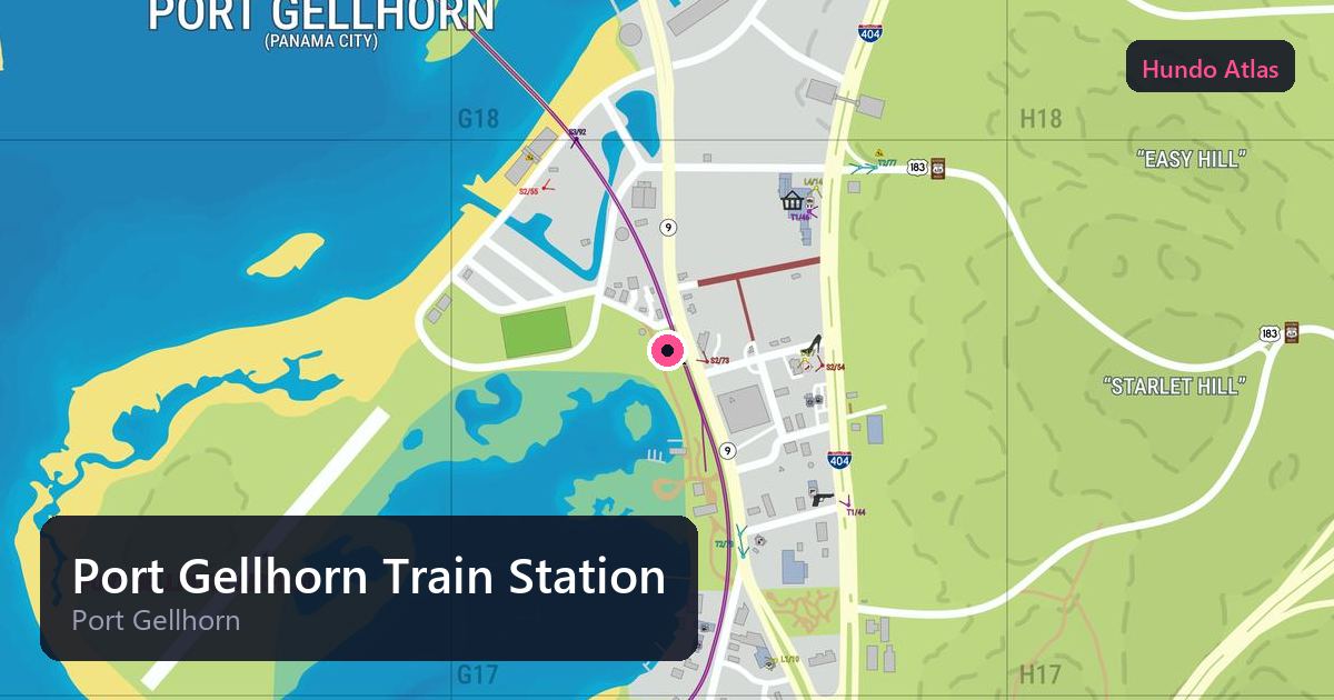 Port Gellhorn Train Station